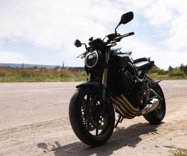 Moto en carretera
